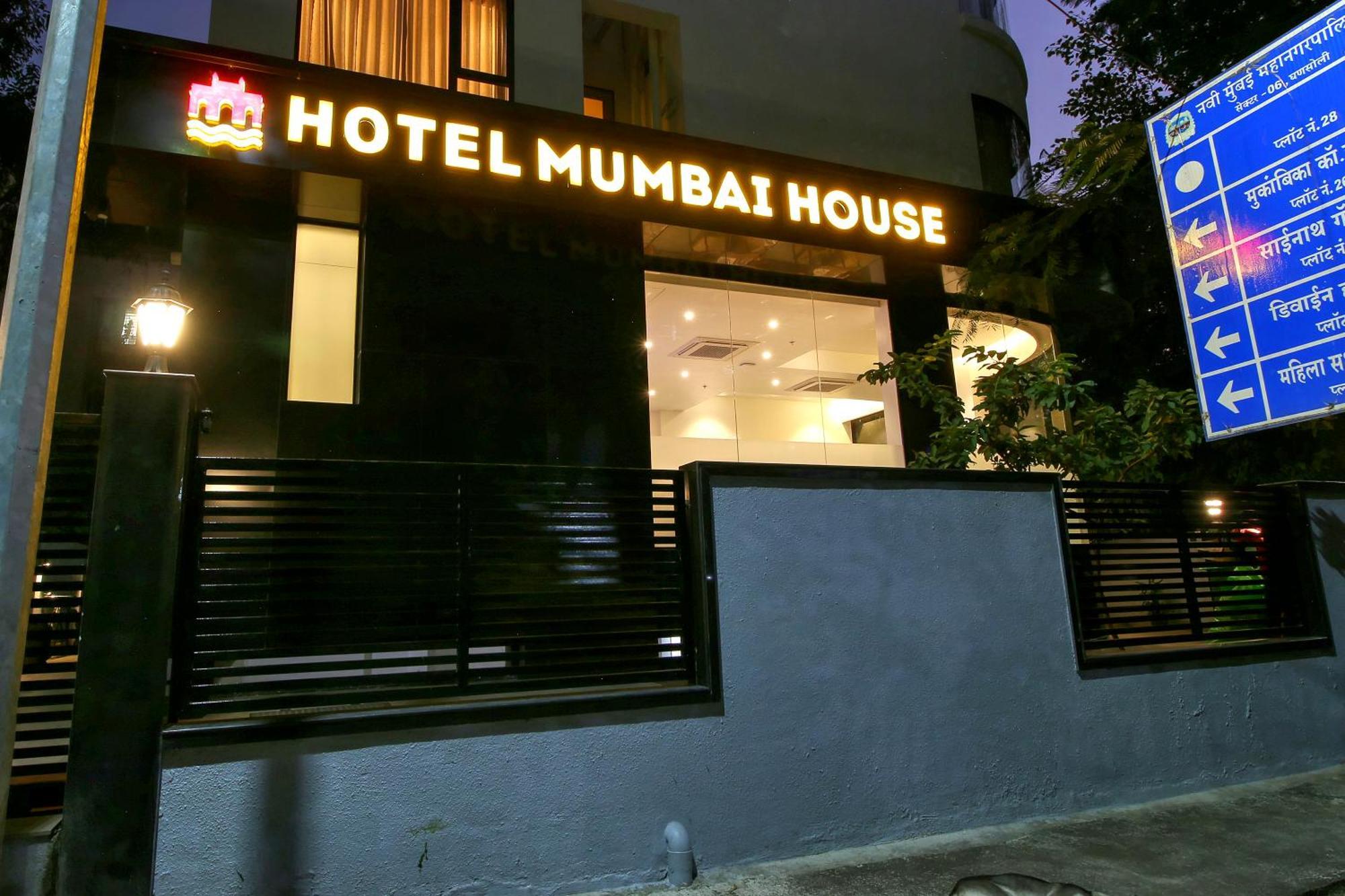 Hotel Mumbai House Ghansoli, Navi Mumbai Exterior foto